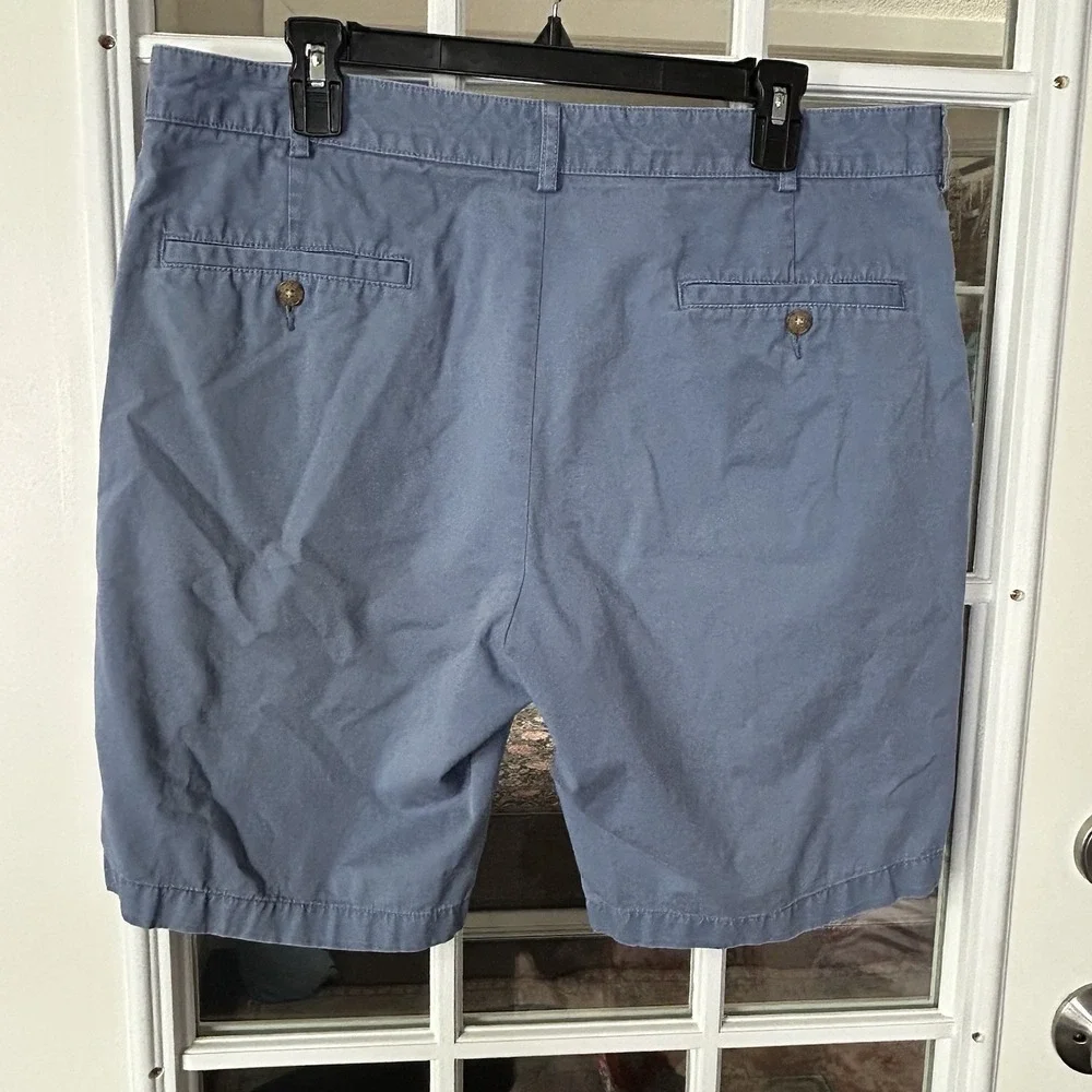 Jos A Banks 1905 Men's Blue Chino 100% Cotton Shorts Size 36 10